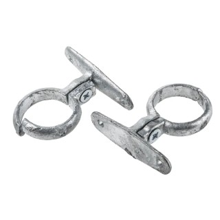 Georg Fischer Galvanised Iron Black Pipe Clamp 25.4mm 770825206
