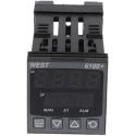 West Instruments P6100 Panel, DIN Rail PID Temperature Controller, 1 Output SSR 48V ac/dc On-Off P6100-2200-020