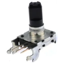 Alps Alpine 24 ppr Pulse Mechanical Rotary Encoder Flat Shaft Through Hole EC12E24202A2