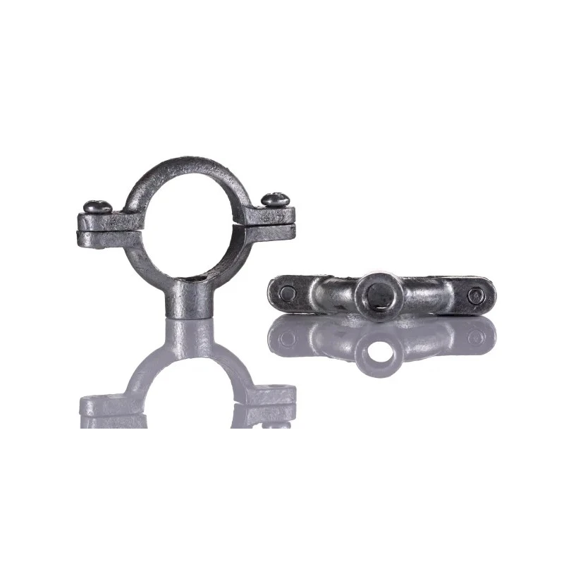 Georg Fischer Galvanised Iron Black Pipe Collar 1.25 in 70mm, DIN EN 10242 770836207