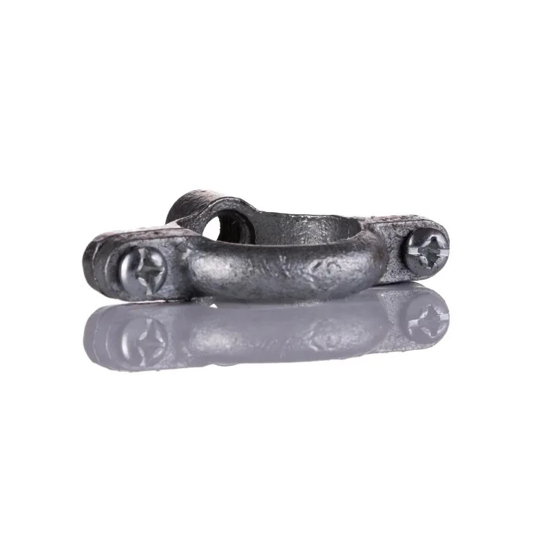 Georg Fischer Galvanised Iron Black Pipe Collar 1.25 in 70mm, DIN EN 10242 770836207