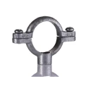 Georg Fischer Galvanised Iron Black Pipe Collar 1.25 in 70mm, DIN EN 10242 770836207