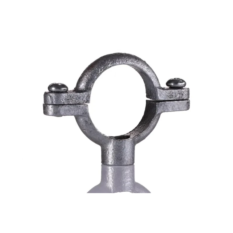 Georg Fischer Galvanised Iron Black Pipe Collar 1.25 in 70mm, DIN EN 10242 770836207