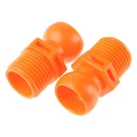 NEUTRAL Acetal Copolymer Threaded Flexible Coolant Hose Flared Nozzle 12.7 mm NPT 623-5167