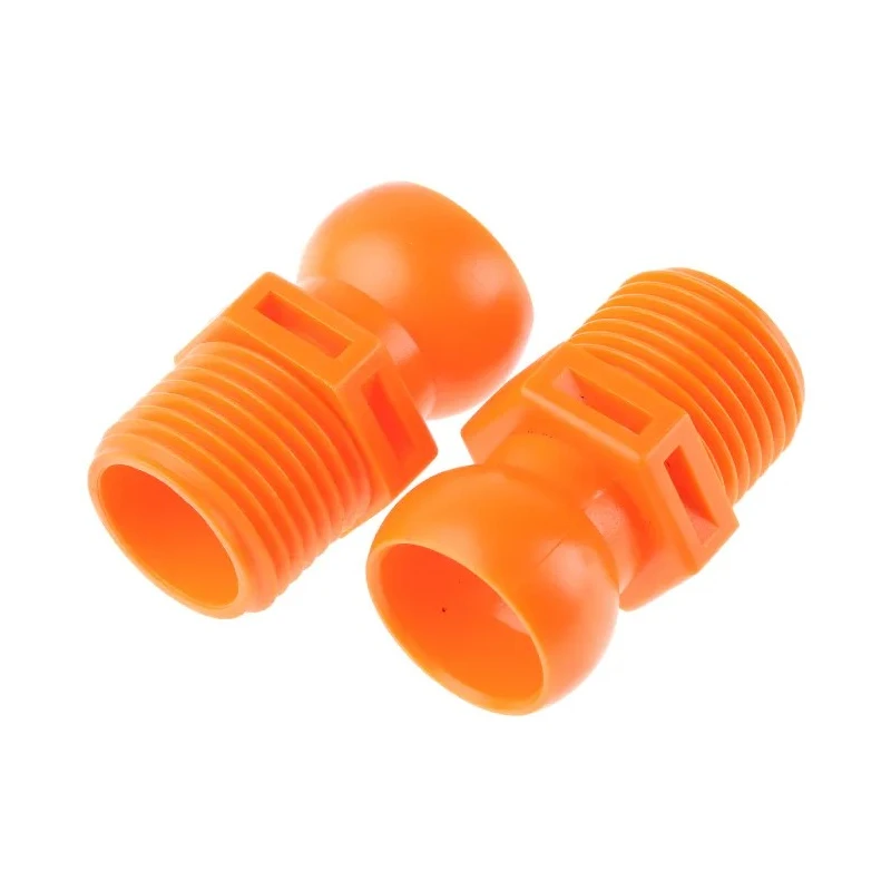 NEUTRAL Acetal Copolymer Threaded Flexible Coolant Hose Flared Nozzle 12.7 mm NPT 623-5167