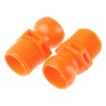 NEUTRAL Acetal Copolymer Threaded Flexible Coolant Hose Flared Nozzle 12.7 mm NPT 623-5167
