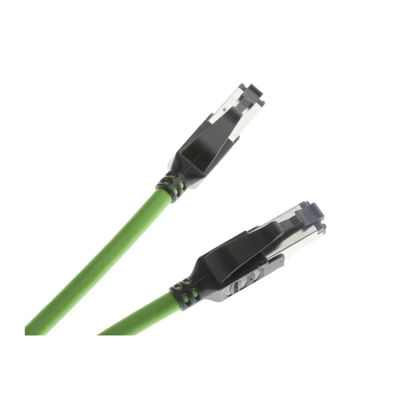 HARTING Cat5 Ethernet Cable 5 m Green RJ45 Male to RJ45 Male U/FTP PVC 09457711127