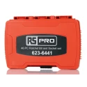 RS PRO 46-Piece 1/4 in Standard Socket Set Square Drive Chrome Alloy Steel 623-6441
