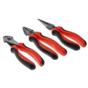 RS PRO 3-Piece Leverage Pliers Plier Set Combination Cutters Long Nose 623-6407