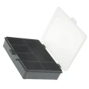 Raaco 6 Cell Black Polypropylene Compartment Box 40 mm x 179 mm x 151 mm 132428