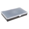 Raaco 18 Cell Black Polypropylene Compartment Box, 41 mm x 271 mm x 173 mm 132459