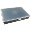 Raaco 21 Cell Black Polypropylene Compartment Box 55 mm x 332 mm x 254 mm 132473