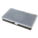 Raaco 7 Cell Black Polypropylene Compartment Box 41 mm x 271 mm x 173 mm 132480