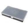 Raaco 7 Cell Black Polypropylene Compartment Box 41 mm x 271 mm x 173 mm 132480
