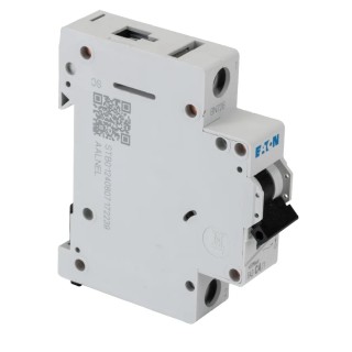 RS PRO Miniature Circuit Breaker, 1-Pole, 4A, Type C Tripping, 230V AC, 60V DC, 10kA Breaking Capacity 278553 FAZ-C4/1