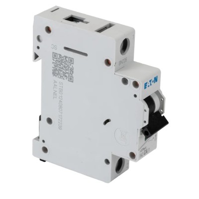 RS PRO Miniature Circuit Breaker, 1-Pole, 4A, Type C Tripping, 230V AC, 60V DC, 10kA Breaking Capacity 278553 FAZ-C4/1