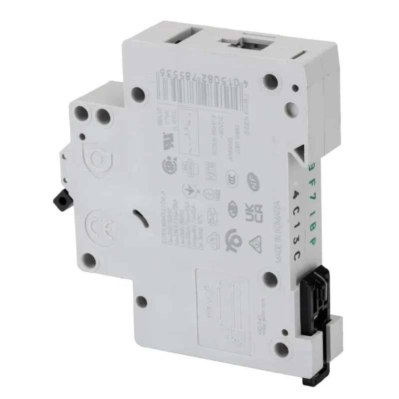 RS PRO Miniature Circuit Breaker, 1-Pole, 4A, Type C Tripping, 230V AC, 60V DC, 10kA Breaking Capacity 278553 FAZ-C4/1