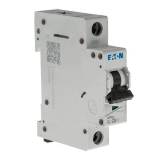 RS PRO xEffect Miniature Circuit Breaker, 1-Pole, 6A, Type C, 230V AC, 60V DC, 10kA Breaking Capacity 278555 FAZ-C6/1