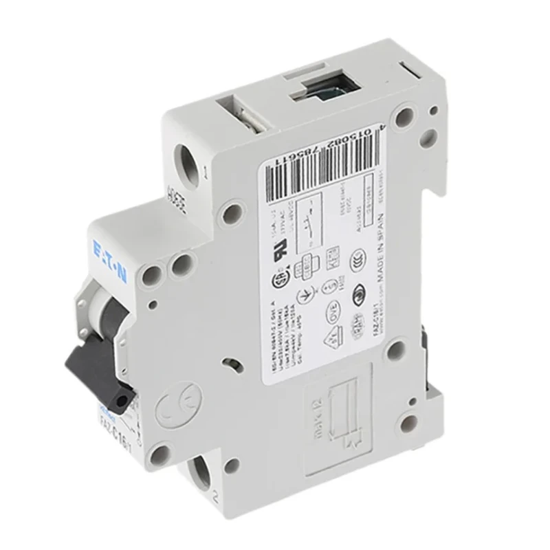 RS PRO xEffect Miniature Circuit Breaker 1-Pole 16A Type C 230V AC 48V DC 10kA Breaking Capacity 278561 FAZ-C16/1