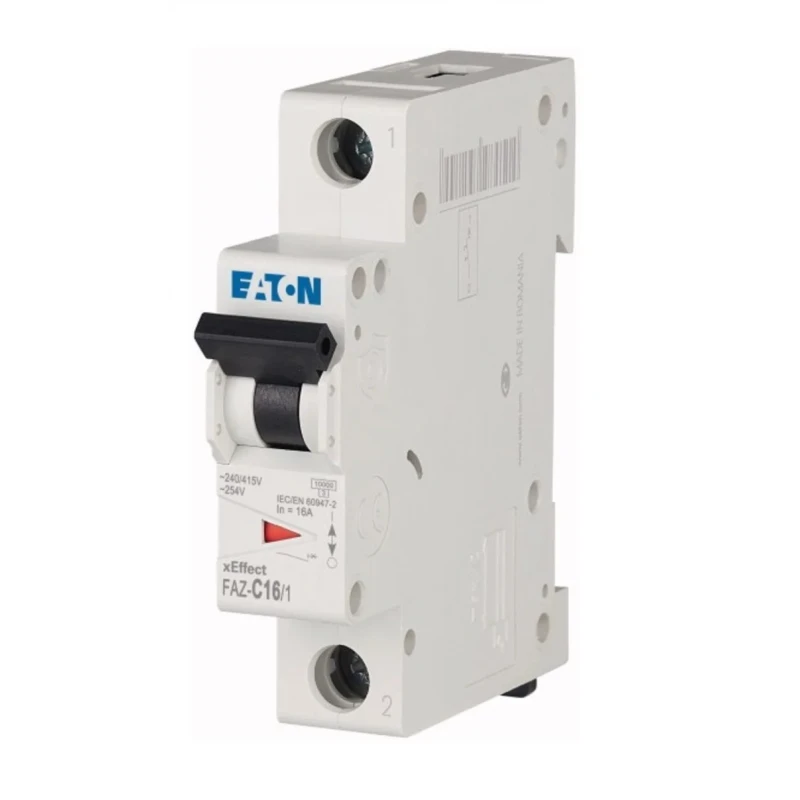 RS PRO xEffect Miniature Circuit Breaker 1-Pole 16A Type C 230V AC 48V DC 10kA Breaking Capacity 278561 FAZ-C16/1