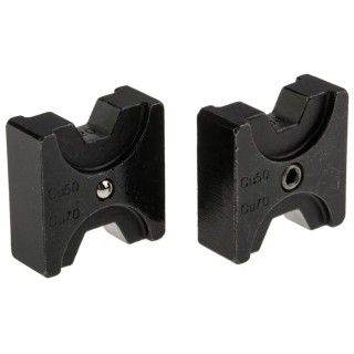 RS PRO Coaxial Type Crimp Die Set Black 624-1308, Uninsulated, For Tubular Cable Lug, 12mm Width
