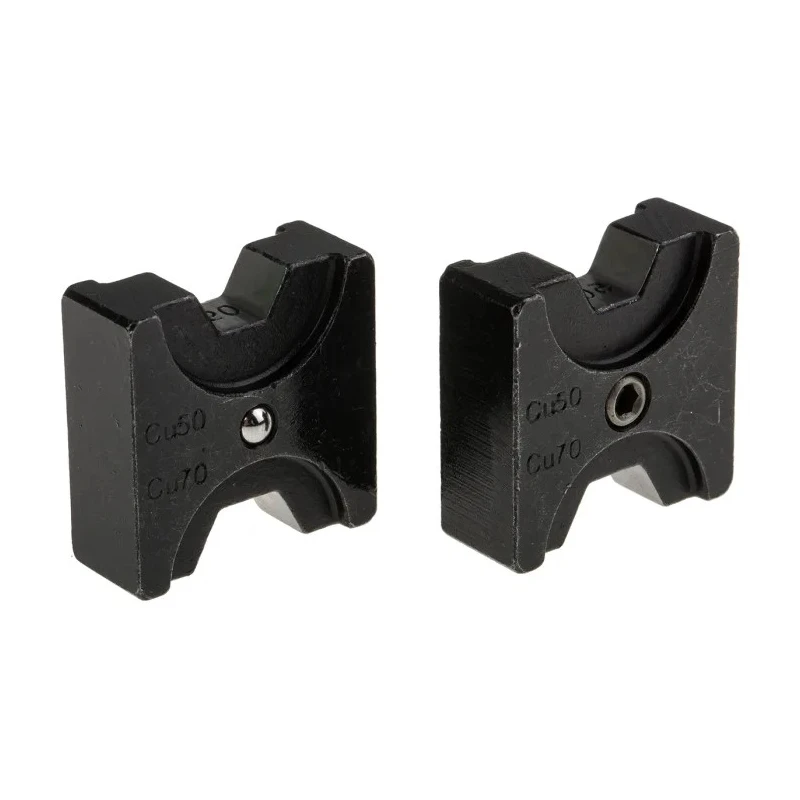 RS PRO Coaxial Type Crimp Die Set Black 624-1308, Uninsulated, For Tubular Cable Lug, 12mm Width
