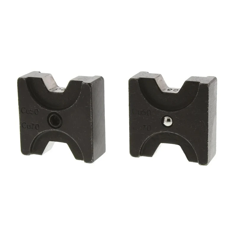 RS PRO Coaxial Type Crimp Die Set Black 624-1308, Uninsulated, For Tubular Cable Lug, 12mm Width