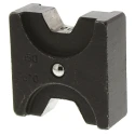 RS PRO Coaxial Type Crimp Die Set Black 624-1308, Uninsulated, For Tubular Cable Lug, 12mm Width