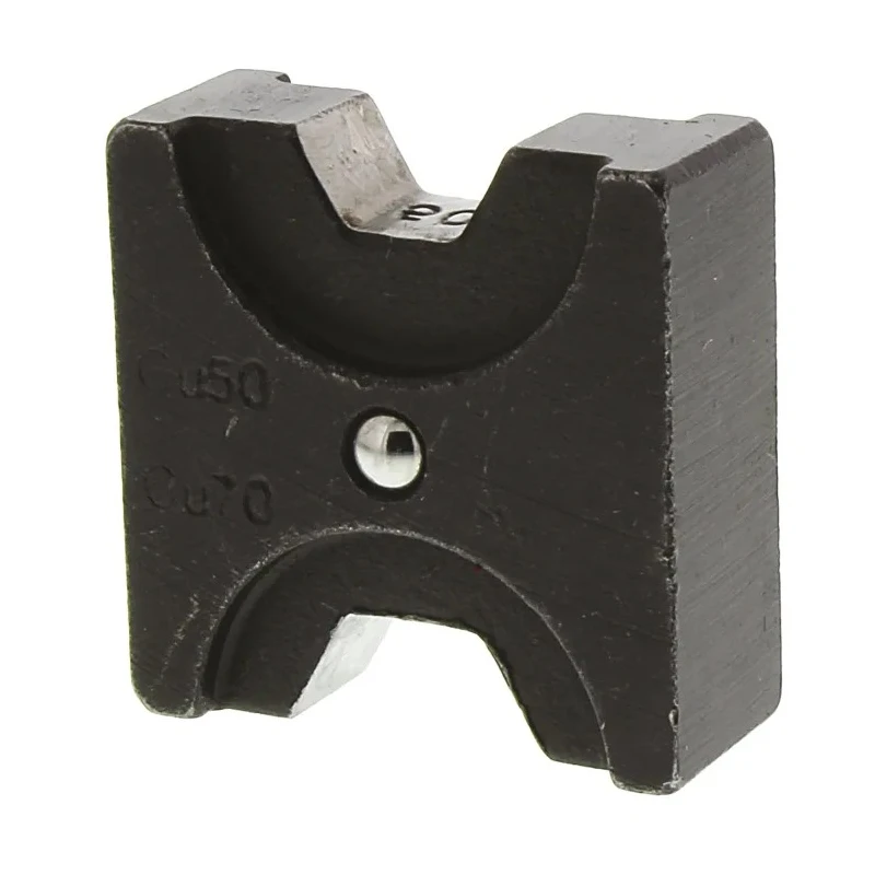 RS PRO Coaxial Type Crimp Die Set Black 624-1308, Uninsulated, For Tubular Cable Lug, 12mm Width