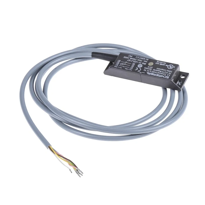 Schmersal BNS33 Series Magnetic Safety Switch, Plastic Housing, 24V DC, NC, 2 NO, Cable BNS 33-12ZG-2187-2M