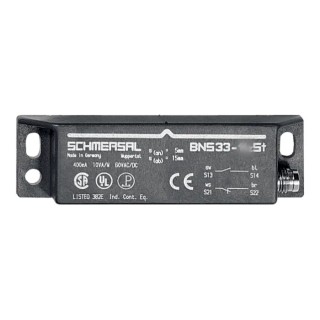 Schmersal BNS33 Series Magnetic Safety Switch Plastic Housing NO NC M8 
