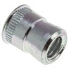 POP Passivated Zinc Plated Stainless Steel Threaded Insert M5, Flange Diameter 7.77 mm, Fixing Hole Diameter 7 mm 623-5612