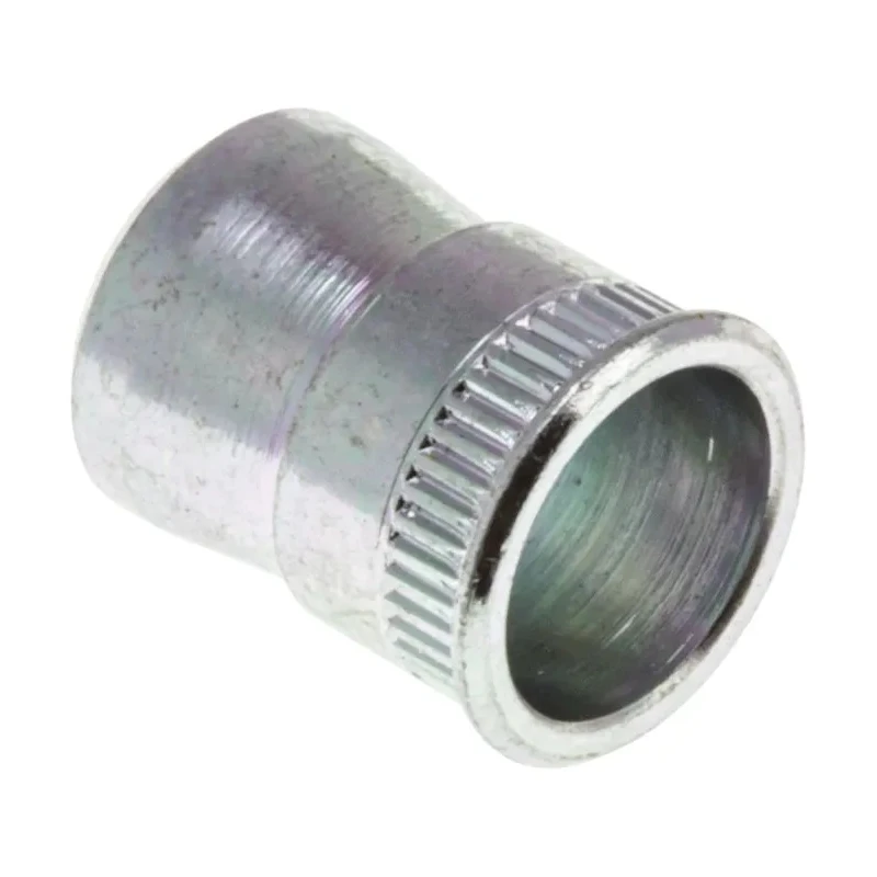 POP Passivated Zinc Plated Stainless Steel Threaded Insert M5, Flange Diameter 7.77 mm, Fixing Hole Diameter 7 mm 623-5612