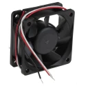 RS PRO 12V DC Axial Fan, 60 x 60 x 25 mm, 40.8 m³/h Airflow, 2.8 W Power, 230 mA Max Current, Ball Bearing, Square 624-6599