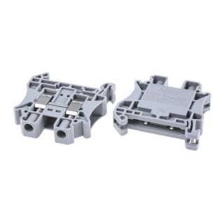 Phoenix Contact Feed Through Terminal Block UT 10 Series Grey, 0.5mm² to 16 mm², 1-Level, Screw Termination, 1kV 3044160