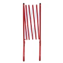 RS PRO Red and White Steel Folding Safety Barrier 1.08m Height 2.3m Width 625-0970