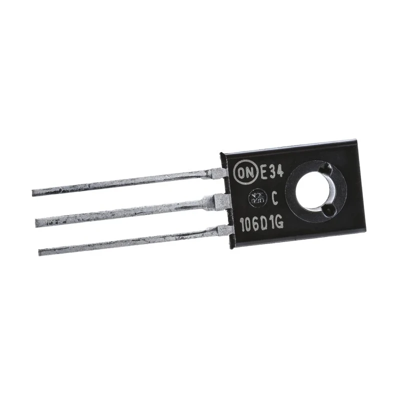 Littelfuse Sensitive Gate Silicon Controlled Rectifier SCR, 600 V, 4 A, Surge Current 20 A, Gate Current 200 μA C106D1G