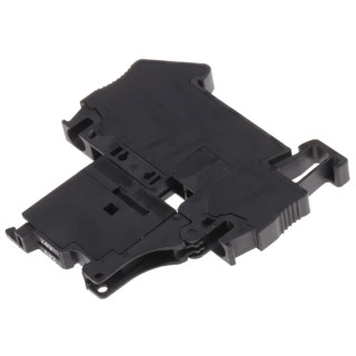 Phoenix Contact Clipline Series Fused DIN Rail Terminal Black 24V 6.3A 1-Level 2-Position Spring Cage 3036547