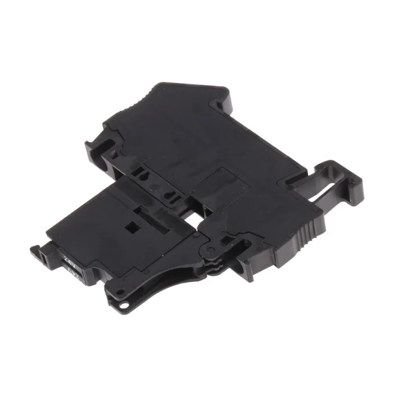 Phoenix Contact Clipline Series Fused DIN Rail Terminal Black 24V 6.3A 1-Level 2-Position Spring Cage 3036547