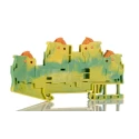 Phoenix Contact QTTCB 1.5-PE Series Earth Terminal Block Yellow Green 0.25-1.5 mm² 2-Level Quick Connect 3205132