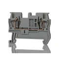 Phoenix Contact Feed Through Terminal Block Grey 0.08mm² to 1.5mm² 17.5A 500V Spring Cage Termination ST1.5 Series 3031076