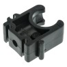 Georg Fischer Galvanised Polypropylene Black Saddle Clamp Pipe Diameter 9.52mm Fixing Hole Diameter 6mm 167061085