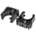 Georg Fischer Galvanised Polypropylene Black Saddle Clamp 6 mm 167061087