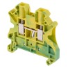 Phoenix Contact UT 4-PE Series Earth Terminal Block Yellow Green 0.14-6 mm² Screw Termination ATEX 3044128