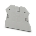 Phoenix Contact D-UT 2.5/10 Series End Cover for DIN Rail Terminal Blocks 3047028