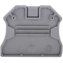 Phoenix Contact D-UT 2.5/10 Series End Cover for DIN Rail Terminal Blocks 3047028