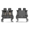 Phoenix Contact Feed Through Terminal Block UT 6 Series Grey, 1-Level, Screw Termination, 0.2mm² to 10mm², 1kV, 41A 3044131