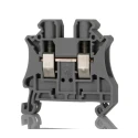 Phoenix Contact Feed Through Terminal Block UT 6 Series Grey, 1-Level, Screw Termination, 0.2mm² to 10mm², 1kV, 41A 3044131