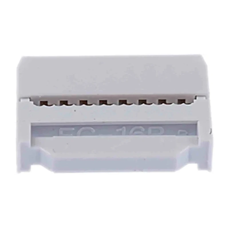 RS PRO 16-Way IDC Connector Female for Cable 2 Row 500V 1A Gold over Nickel Contacts 2.54mm Pitch 625-7381