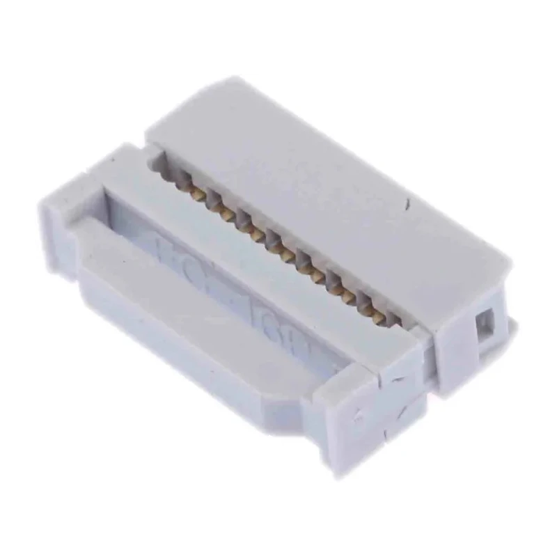 RS PRO 16-Way IDC Connector Female for Cable 2 Row 500V 1A Gold over Nickel Contacts 2.54mm Pitch 625-7381